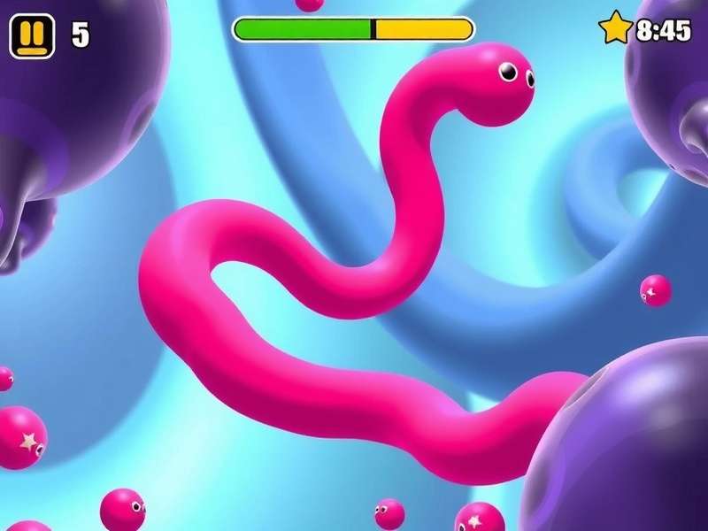 Slither io ऑफलाइन गेम गेमप्ले स्क्रीनशॉट