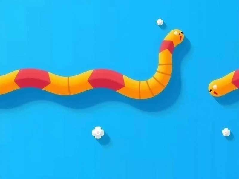 Slither io ऑफलाइन मोड गेमप्ले स्क्रीनशॉट
