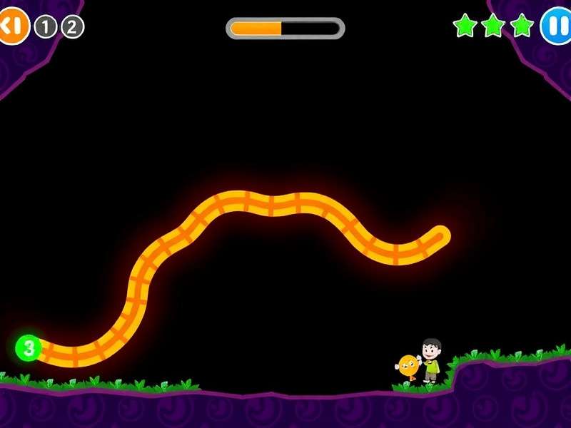 Slither io गेमप्ले स्क्रीनशॉट