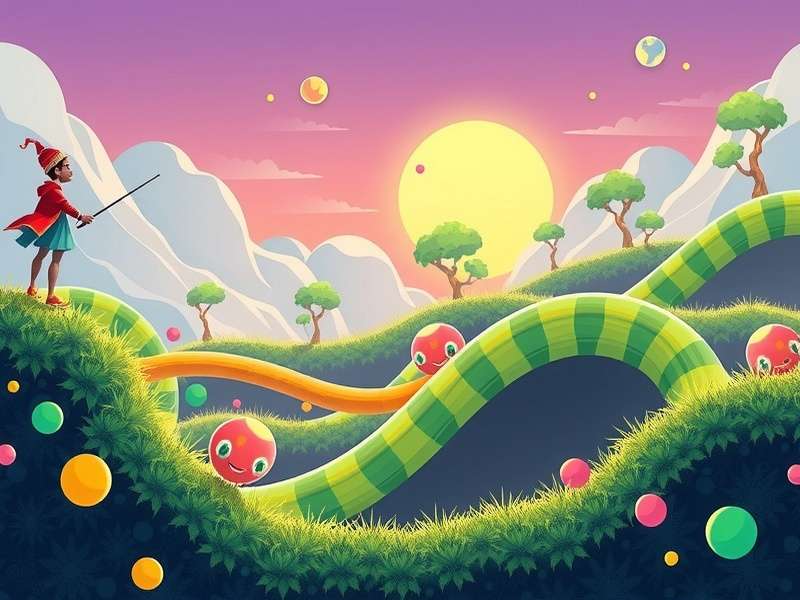 Slither io ऑफ़लाइन गेमप्ले स्क्रीनशॉट