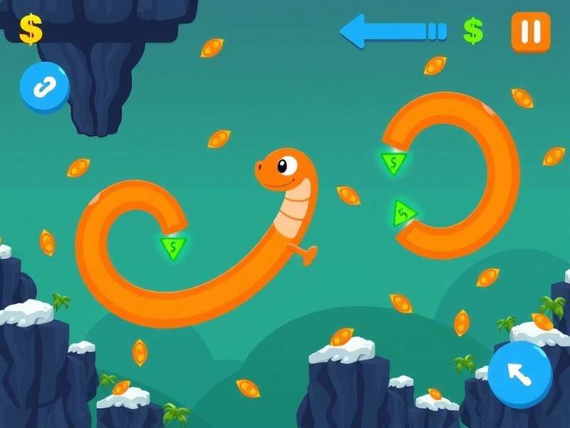 Slither io Money Game इंटरफ़ेस