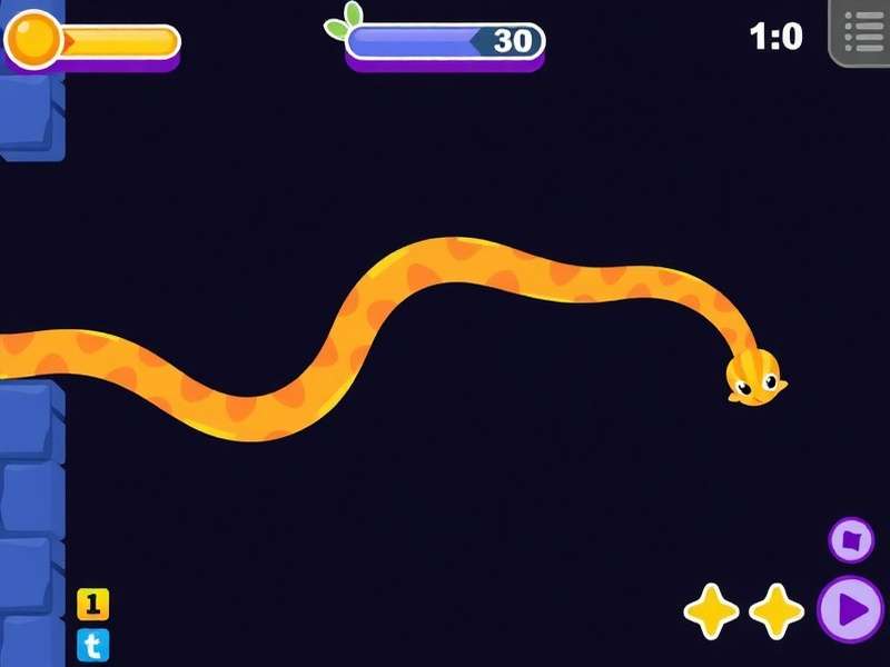 Slither io ऑफलाइन गेमप्ले स्क्रीनशॉट