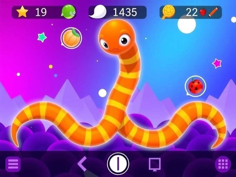 Slither io Mobile Gameplay on Smartphone