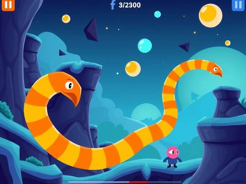 Slither io unblocked 66 गेमप्ले स्क्रीनशॉट