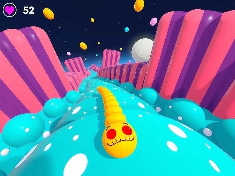 Slither io invisible hack demonstration showing transparent snake