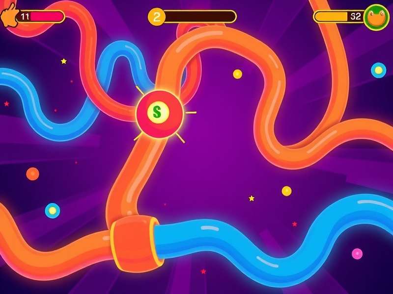 Slither Io Gameplay in India - भारत में स्लिथर आईओ गेमप्ले