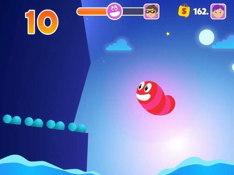 Colorful Snakes in Slither.io Game Battle