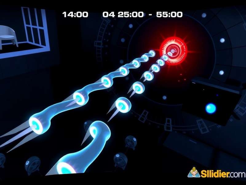 Slither io gameplay screenshot showing colorful snakes in action