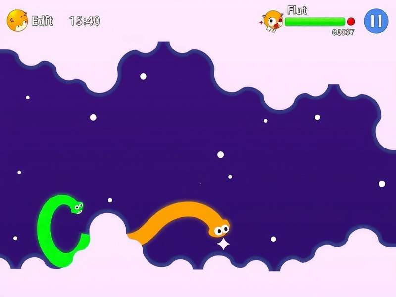 Slither Io Gameplay on a mobile device