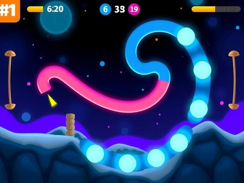 Slither io Gameplay on Mobile Device