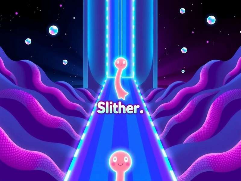 Slither Io game with real money earning interface
