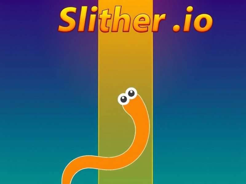 Slither.io gameplay showing snake strategy and dot collection