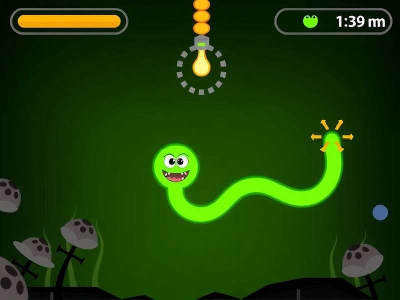 Slither Io gameplay on Android phone