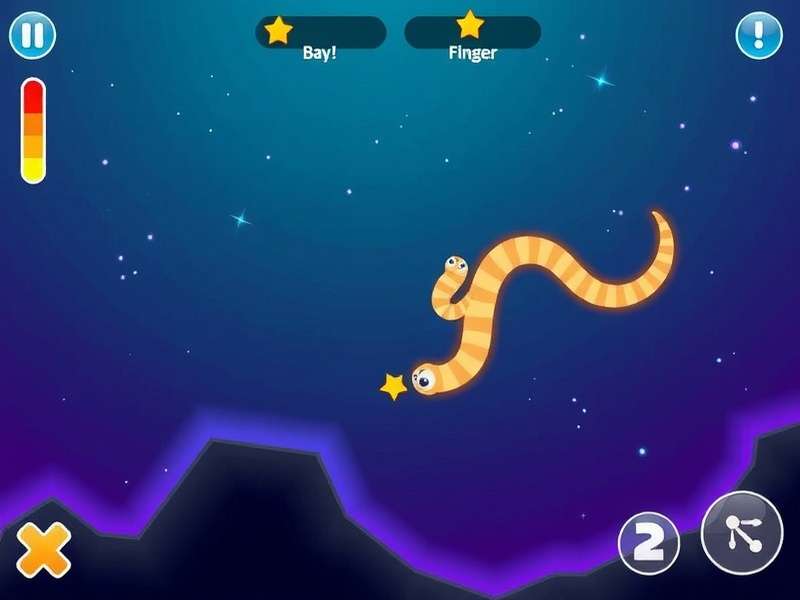 Strategic overview of a Slither.io game arena showing snake movement patterns