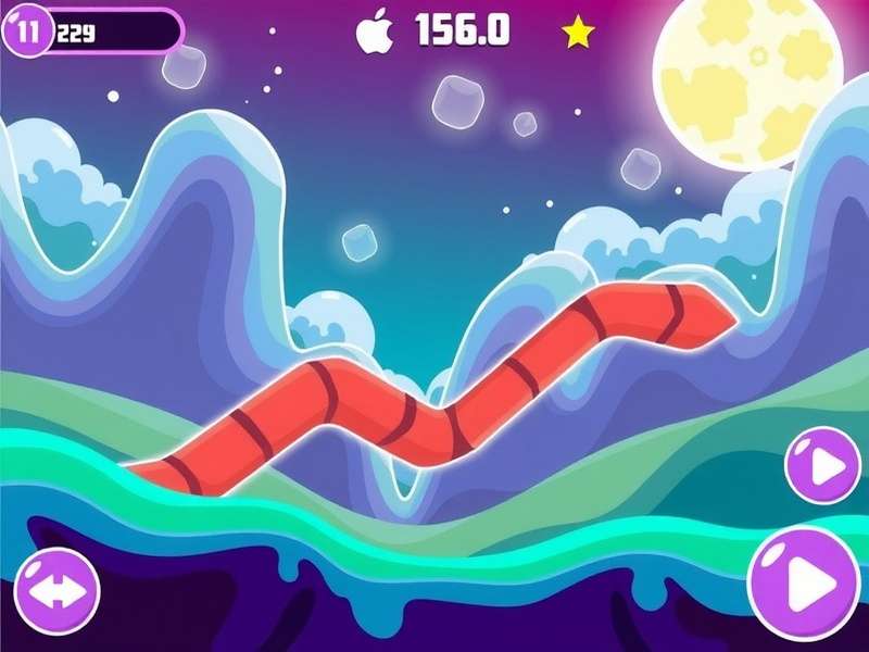 Slither.io mobile gameplay on a smartphone showing custom skins and mod features