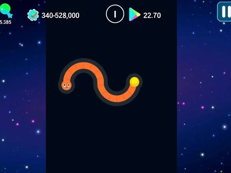 Slither Io Unblocked Gameplay Screenshot