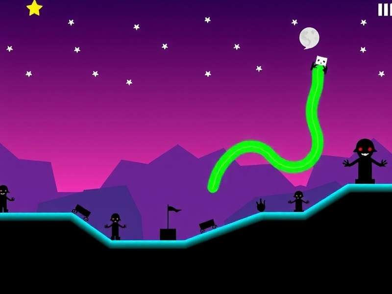 Slither Io Gameplay Screenshot - Colorful snakes in a competitive arena