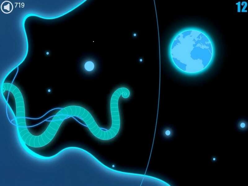 Slither Io Unblocked Games 99 gameplay screenshot showing colorful snakes on a map