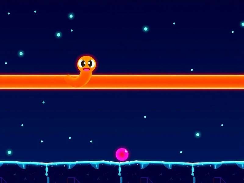 Unblocked Games 76 Slither Io gameplay arena with snakes and power-ups
