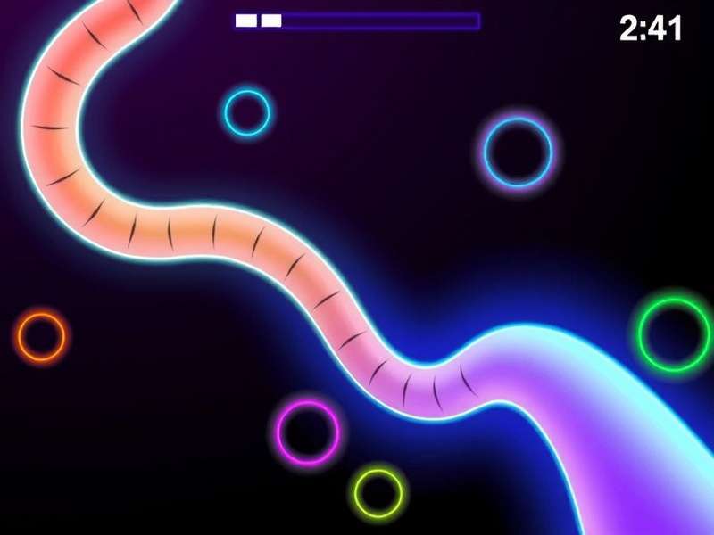 Slither Io game arena with multiple snakes competing on Indian servers – play slither io game for free