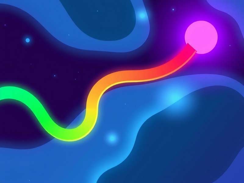 Slither Io multiplayer snake game arena with glowing trails and competitive snakes