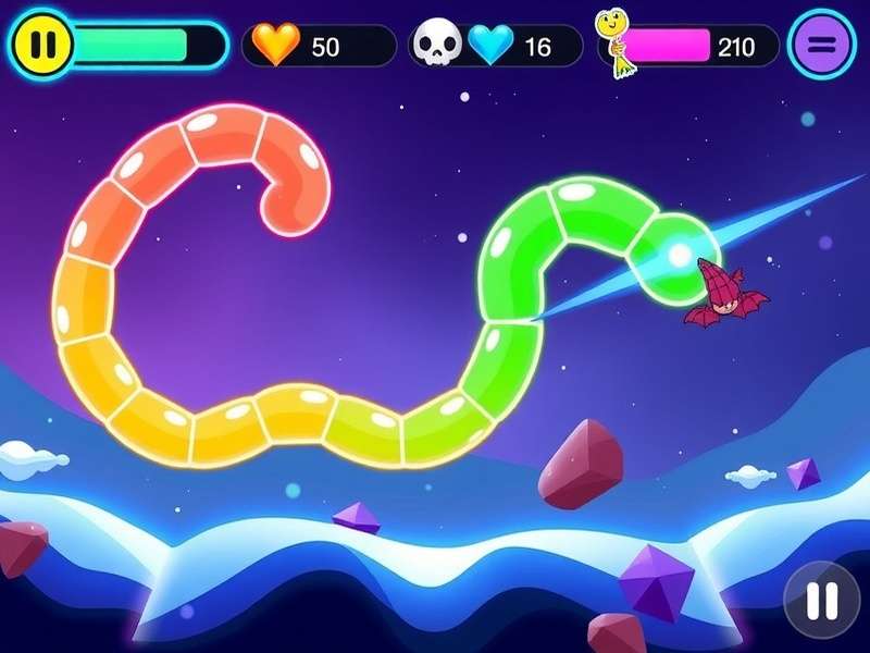 Slither Io gameplay screenshot showing a large snake in the arena with Indian players online