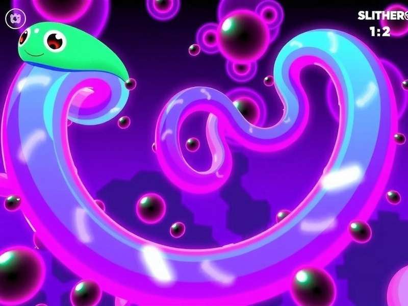 Slither Io In Real Life – India arena visualization showing snakes, energy, and vibrant gameplay